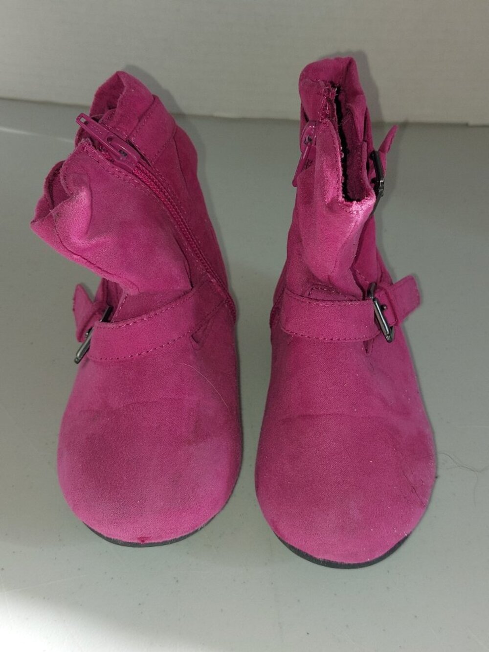 Girls Suede Ankle Boots size 8